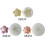 Small Flower Bakeware Cookie Mold Flower Shape Biscuit Mold Cartoon Press Baking Tool Cake Decorating Kit 5
