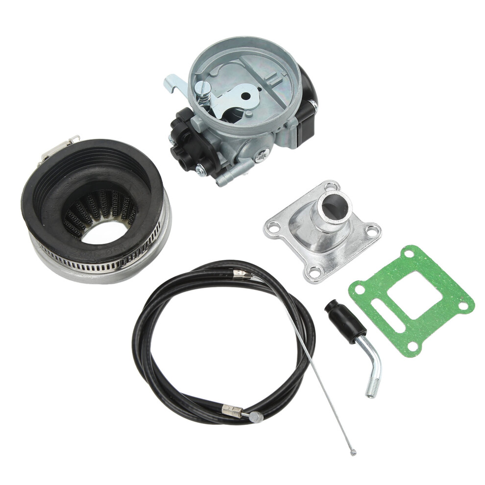 High Performance 49Cc-80Cc 2 Stroke Engine Carburetor Kit With Air Filter & Throttle Cable 4911356243743