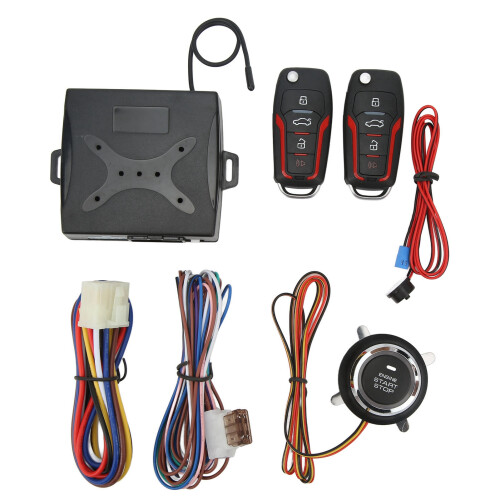 Universal 12V Keyless Entry System: Remote Start Anti Theft 1