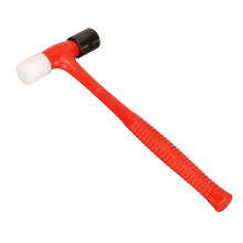 Double-Faced Soft Mallet Mini Mallet With Rubber Handle Jewelry, Wood, Flooring Installation Plastic Handle Hammer