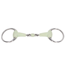 Stainless Steel Horse Snaffle Bit 125mm, 260x80MM for Biting Control