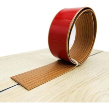 PVC Floor Divider Strip Self-Adhesive Door Threshold Ramp For Carpet To Tile Transition Edging Trim 4m 13.1ft