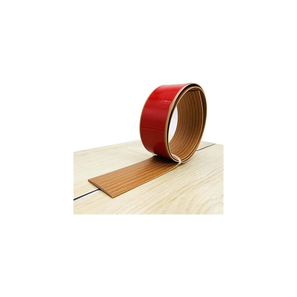 Pvc Floor Divider Strip Self-Adhesive Door Threshold Ramp For Carpet To Tile Transition Edging Trim 4M 13.1Ft 9393856665358