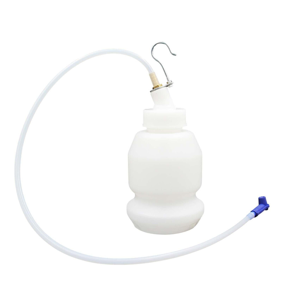 1L Brake Bleeder Fluid Reservoir Bottle For Motorcycles Pot, 1 Liter Capacity, Plastic Reservoir, Brake Oil Change Kit-image-OPC-PMGVNN6-NEW