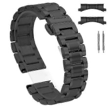 (15mm, gold) Watch band for 18mm 20mm 22mm 24mm - steel replacement strap r