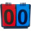 Tabletops Scoring Board Portable Scoreboard With Flippers MultiSport Two Quartiles 5