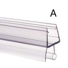 (6mm, A) SNQTV-2m Shower Screen Seal Strip Pvc Bath Shower Screen Door Seal Strip For 6 To