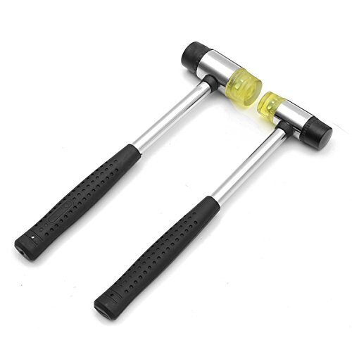 Rubber Mallet 25/30 Mm Double-Sided Head Soft-Touch Nylon Mallet Tool 1