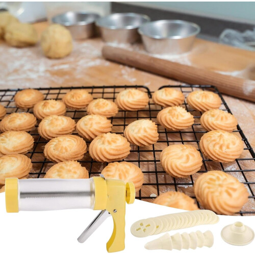 Spritz Cookie Press For Cookies, Cupcakes, Churros, Chocolate - Baking Gadget 1