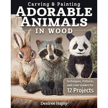 Carving amp Painting Adorable Animals in Wood by Desiree Hajny Paperba