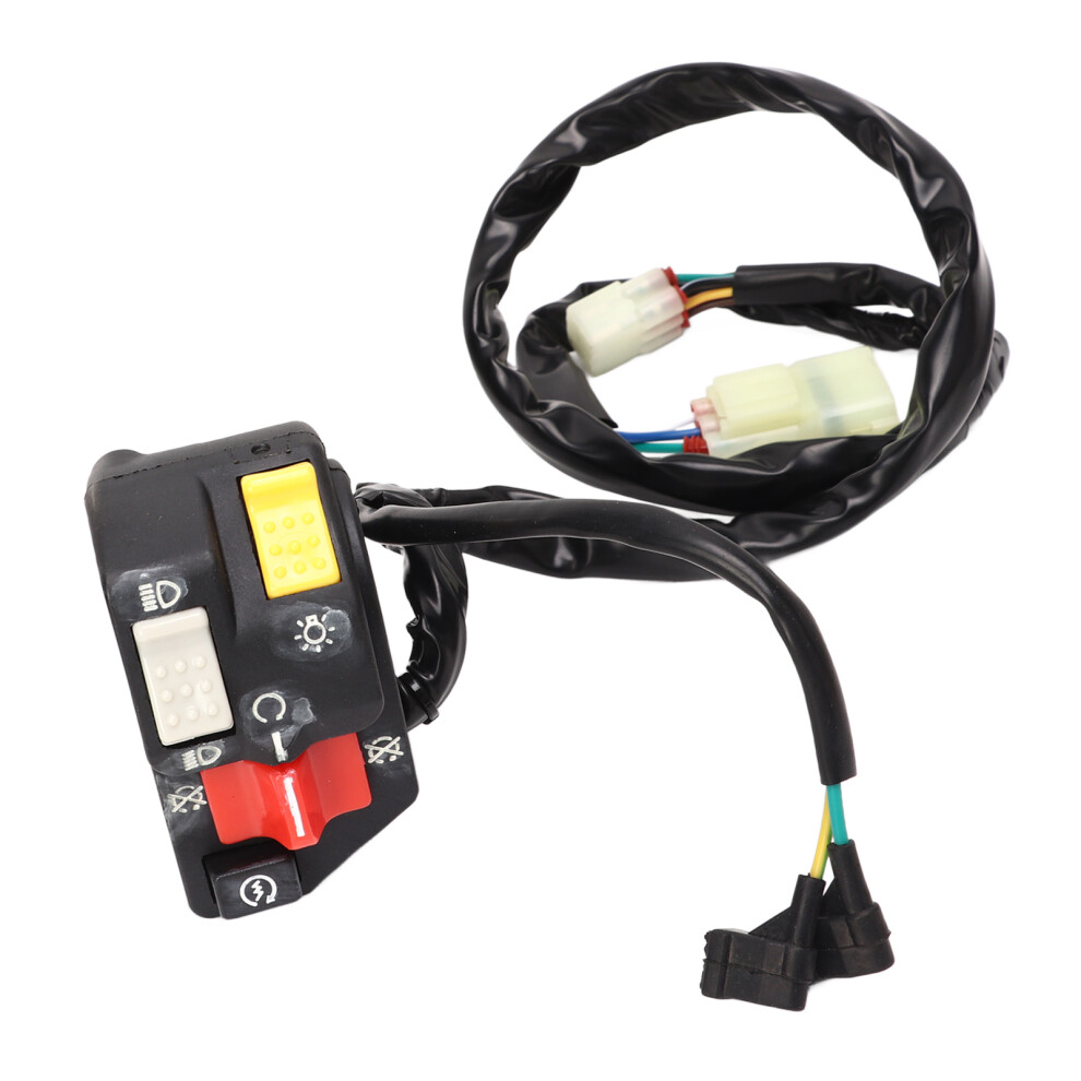 Motorcycle Handlebar Switch For Atv Trx400ex 1999-2004 Colorful Buttons 4111356251247