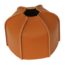 Gas Tank Cover Pu Protector Sleeve Retro Style Outdoor Camping Anti Collision Barbecue And Cooking Supplies