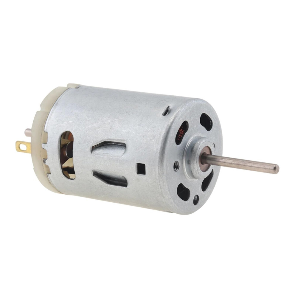 R380 Dc Motor 12V 5500 Rpm Bi-Axial Output Motor 1 Piece 9084446649239