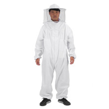 Beekeeping Suit Full-Body Protective Clothing With Veil Hood Size L For Professional And Beginner Beekeepers