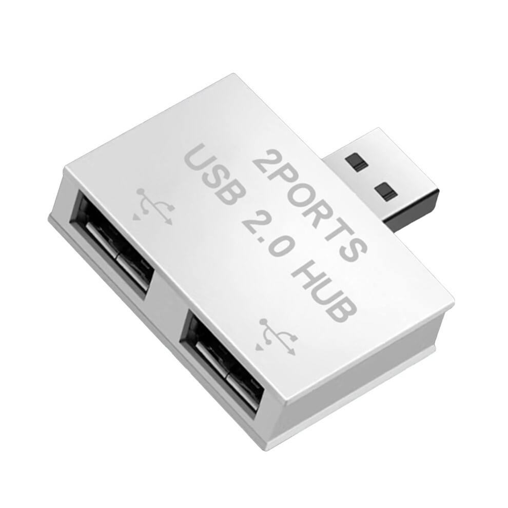 Usb 2.0 A Male To 2 Female Port Y Splitter Extension Adapter For Desktop And Laptop Power Use 9393856667437