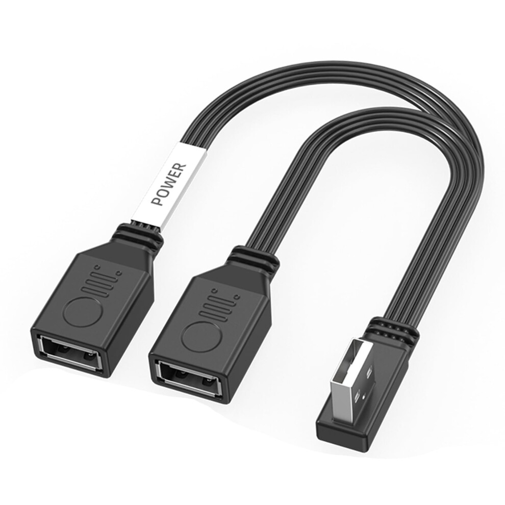 Usb 1 To 2 Splitter Cable Usb 2.0 1 Male To 2 Female Extension Cable For Pc Laptop Car Hard Disks 9067246358075