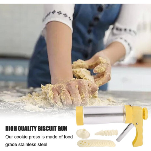 Maker Tool Maker Machine Press For Biscuits, Biscuit Press, Cupcake Maker, Adjustable Size, Stainless Steel, Model 2024 1