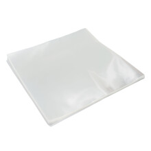 Fundas para discos de vinilo, paquete de 50, plástico OPP, con cierre, sin adhesivo, para vinilo de 12 pulgadas, 1L40