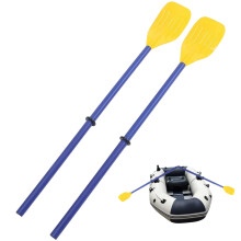 Boat Oars 2 Pack 45 Inch Detachable Foldable Kayak Paddles Lightweight Plastic For Inflatable Boat Fishing Travel