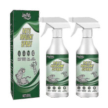 (As show, One size) 2x Strong & Natural Peppermint Essential Oil Spray Mice Rodent Repellent Sprayl