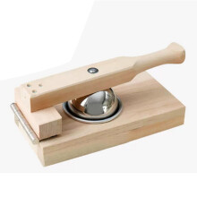 Mochi Skin Maker Wood Green Rice Balls Mold For Pancakes Household Kitchen Tool