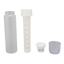 550ml White Ice Drip Coffee Pot - Portable Cold Brew Maker