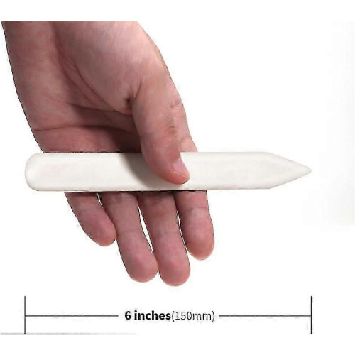 (As show, One size) Genuine Bone Leather Crafting Tool, Multi-Use For Bookbinding And Scrapbooking, Real Bone Folder Safe For All Surfaces  x 1