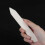 (As show, One size) Genuine Bone Leather Crafting Tool, Multi-Use For Bookbinding And Scrapbooking, Real Bone Folder Safe For All Surfaces  x 5