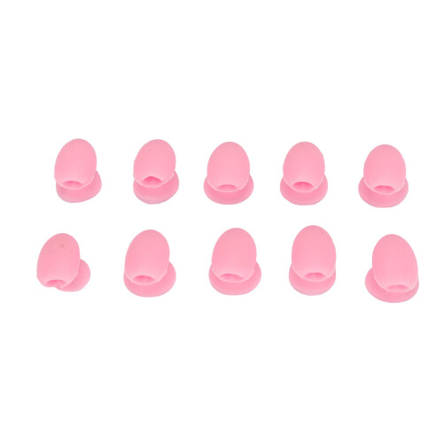 10pcs Silicone Lip Brush Covers Dustproof Suction Cup Protectors 1