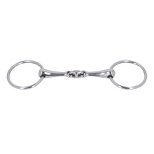 Stainless Steel Flexible Jointed Horse Snaffle Bit 10.8 x 3in