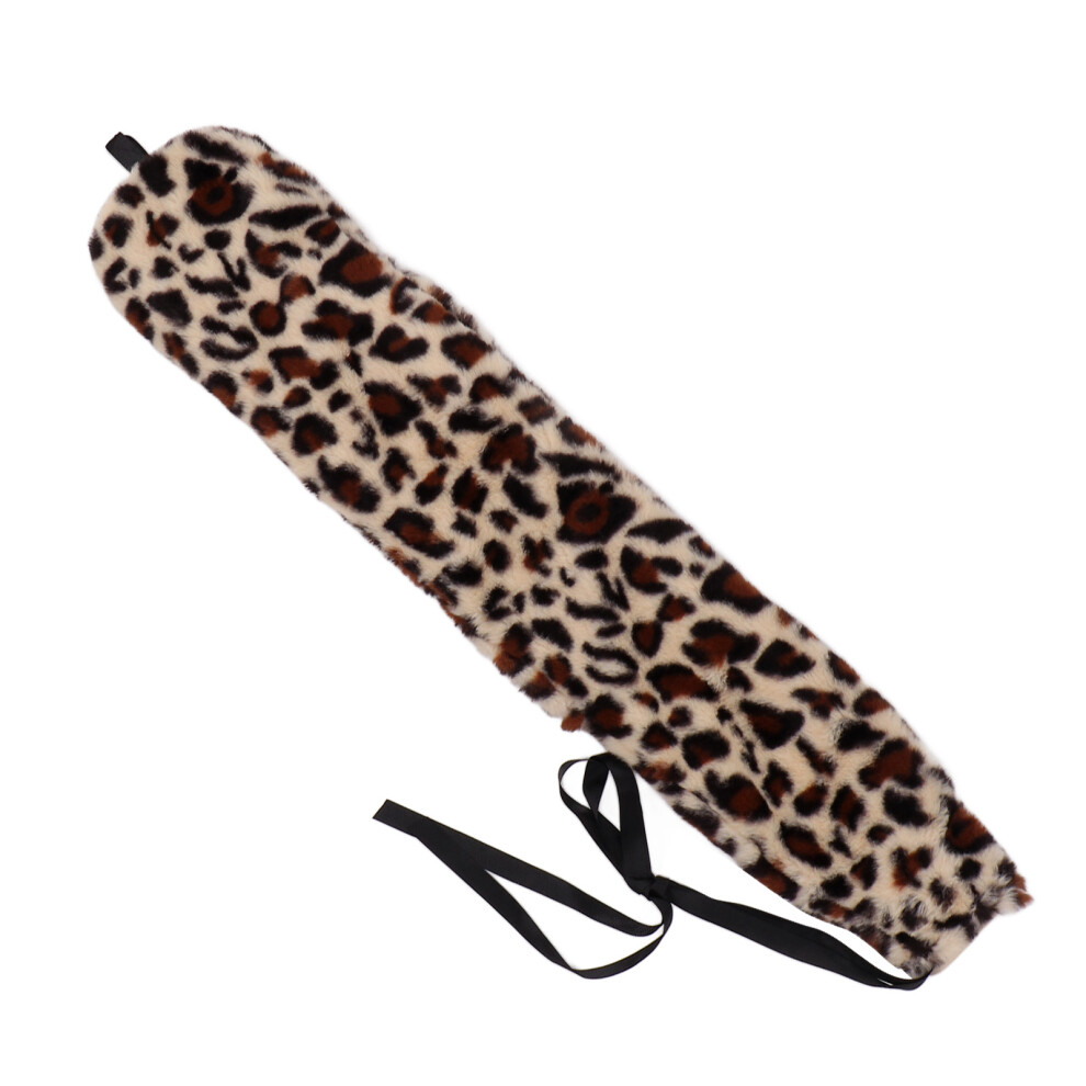 2L Leopard Print Rubber Hot Water Bottle for Neck, Shoulder & Back