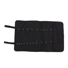 Compact Waterproof Oxford Tool Roll Up Bag Multi-Functional & Portable Red Case
