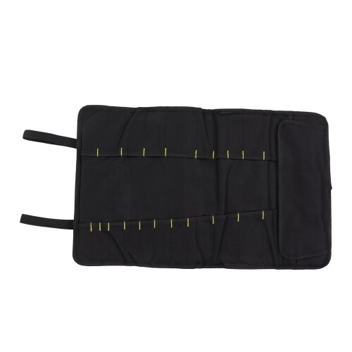 Compact Waterproof Oxford Tool Roll Up Bag Multi-Functional & Portable Red Case