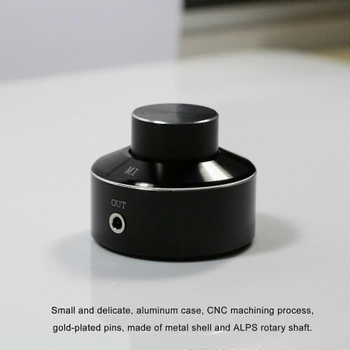 (As show, One size) Mini Active Volume Control Knob Volume Controller 3.5mm Audio Adjuster 1