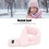 Beheizter Schal 6W USB 5V Pink, Polyester Unisex 3