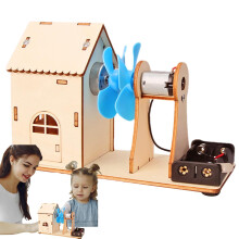 Wind Turbine Generator Kit Science Education Kit, Educational Wind Turbine Model For Kids STEM Toy, Classroom Or Home