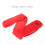 Heating Scarf with USB Massage, Adjustable Temp, Red, Unisex 11