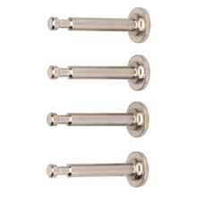 4Pcs Steel Shock Absorber Pins for RC Car 1/7 1/8 Silver 2.5cm