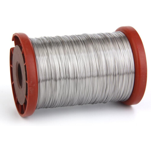 Stainless Steel Wire 0.5 mm 500G For Hive Frames Beekeeping Tool 1 Roll 2