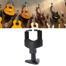 Gitarre Wandhalterung Kunststoff schwarz Bassrackhalter