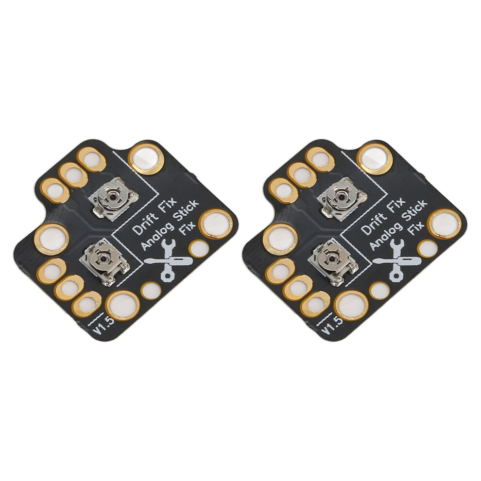 Gamepad Drift Fix Mod Board For Ps4/Ps5/Xbox Series X/S - 2 Pack Black 4621356263800