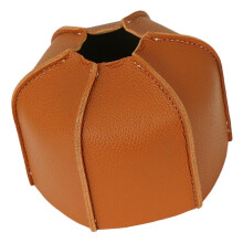 Fuel Tank Cover Gas Tank Protector Camping Gas Bag Outdoor Cooking Breathable PU Material Retro Style