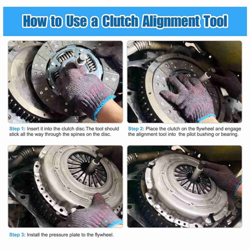 Universal Clutch Alignment Tool Kit 11pcs, Metal Auto Repair Set 2