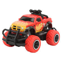 Electric 1:43 Scale RC Car Red Off Road Remote for Kids Age 3 and Up