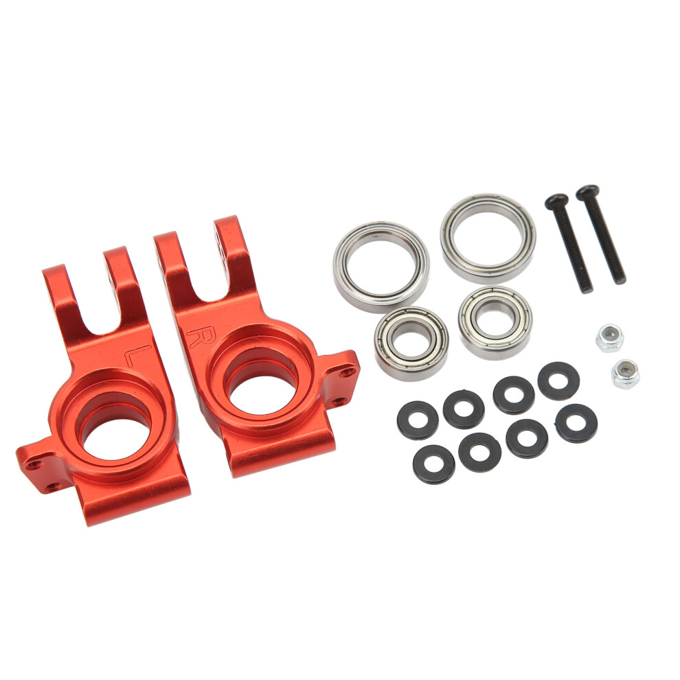 2Pcs Rc Rear Hub Carrier Upgrade Aluminum Alloy For 1/7/8 Scale Vehicles Red 9341356268852