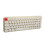 Mini Retro Wireless Keyboard Mouse Set 68 Keys Beige Silent 2.4G 4
