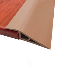 Threshold Ramp Adhesive Threshold Bar 3 Meters Brown Carpet Transition for Multi-Level Surfaces 20mm Rise