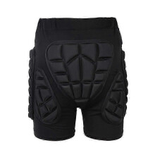 (As show, XS) Roller Skating Ski Hip Protection Pants Skateboarding Skating Ice Skating Anti drop Bottom Pads Breathable Hip Protection Pants