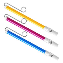 Slide Whistles 3-Pack, Portable Toy For Children's Music Learning And Party Favors, Yellow Purple Blue