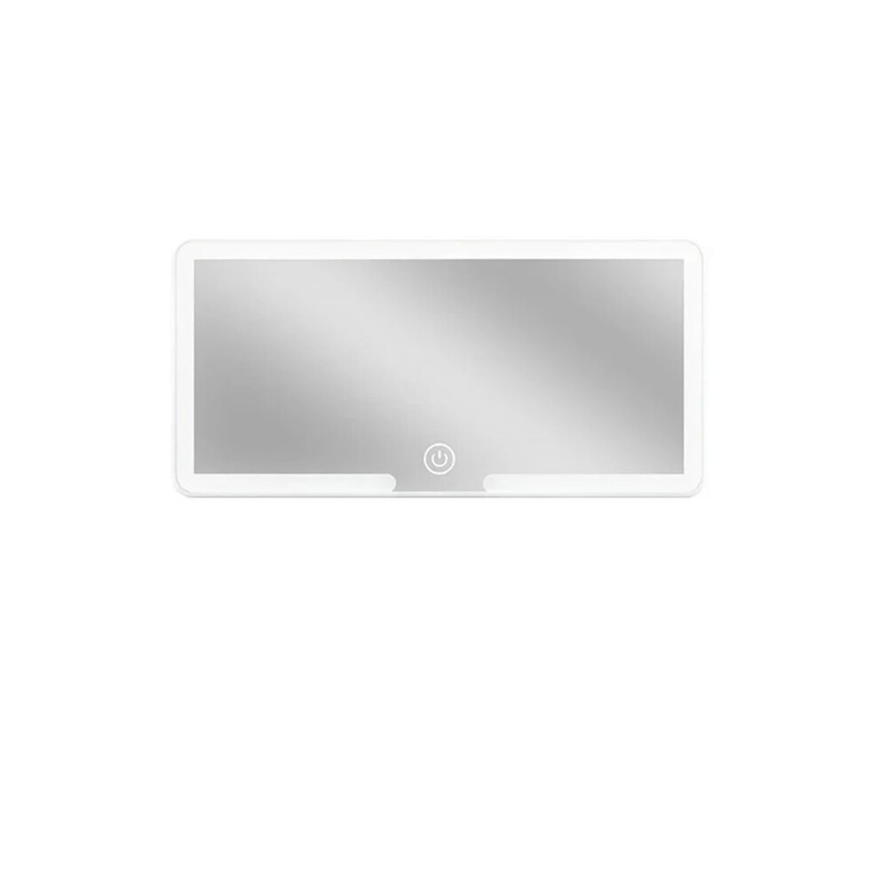 Car Interior Cosmetic Mirror Dimmable Touchscreen Vanity Mirror Hd Makeup Mirror Three Gear Sun Visor Plate Interior Rearview Mirror 9393856671441